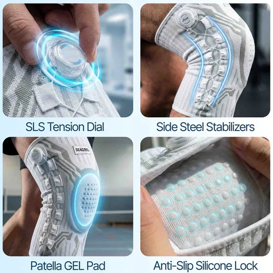 SEAGRIL Advanced Adjustable Multi-Function Knee Support Brace